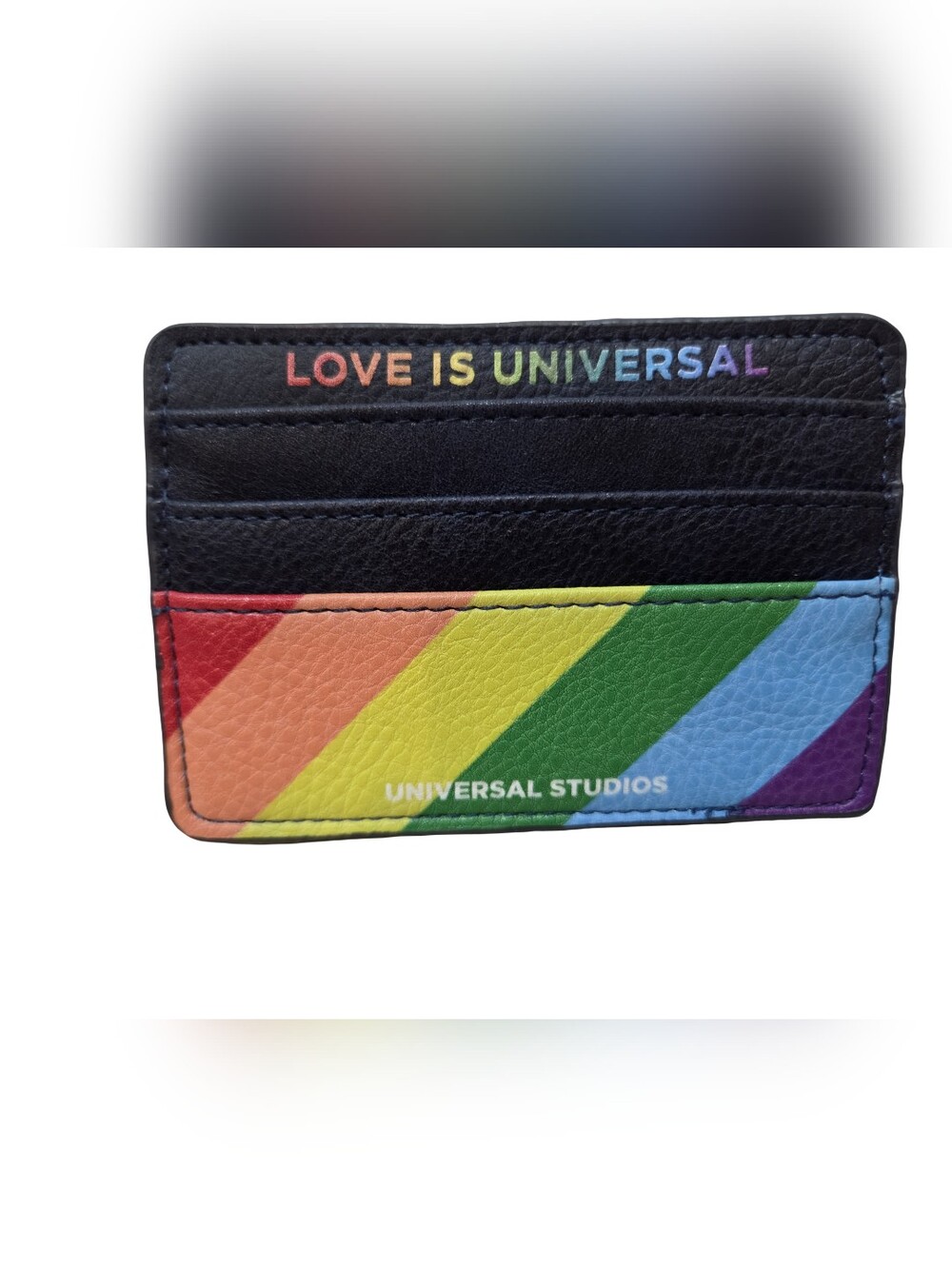 Universal Studios Love is Universal Pride Card Holder Wallet NEW